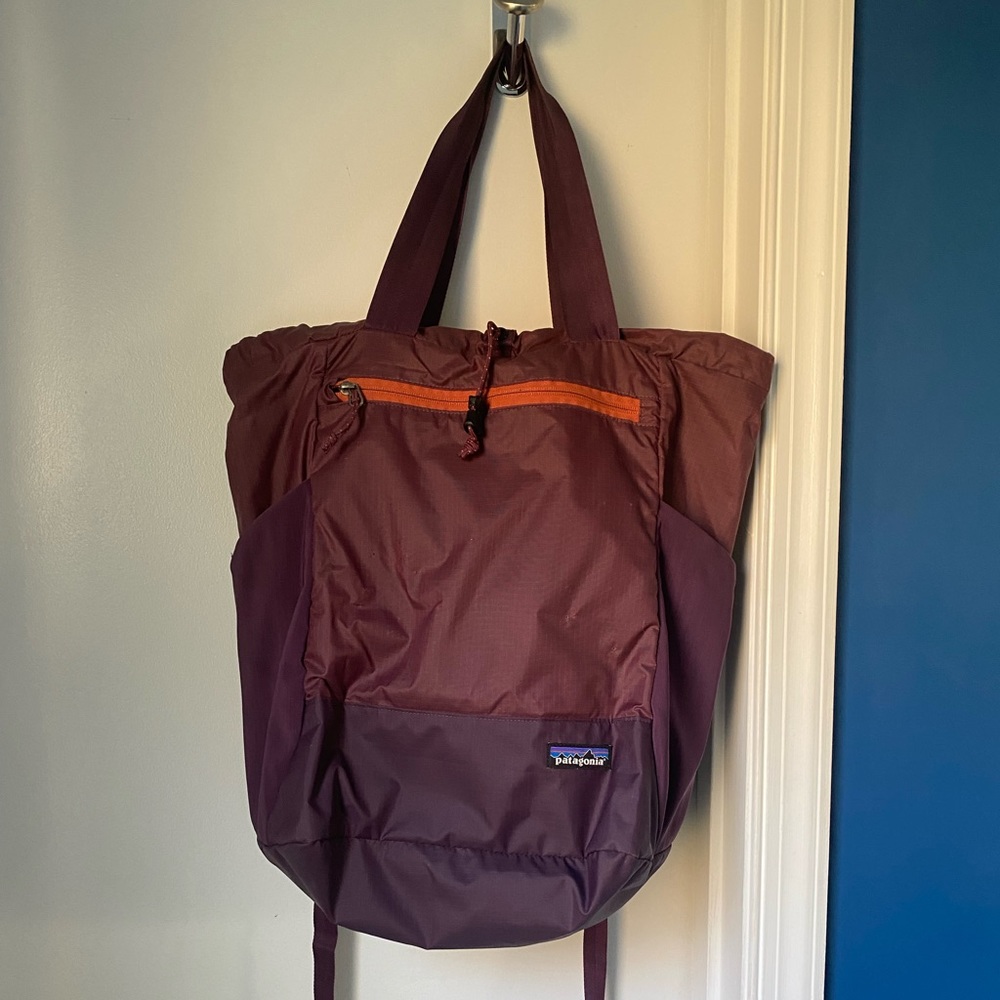 Patagonia ultralight black hole tote pack